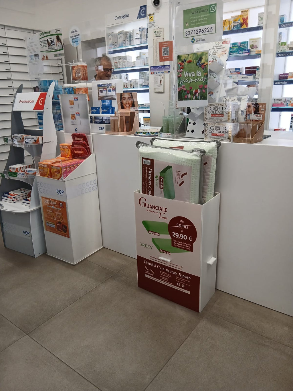 Cuscino Modello Saponetta  D.M. di Classe I n° 1853244